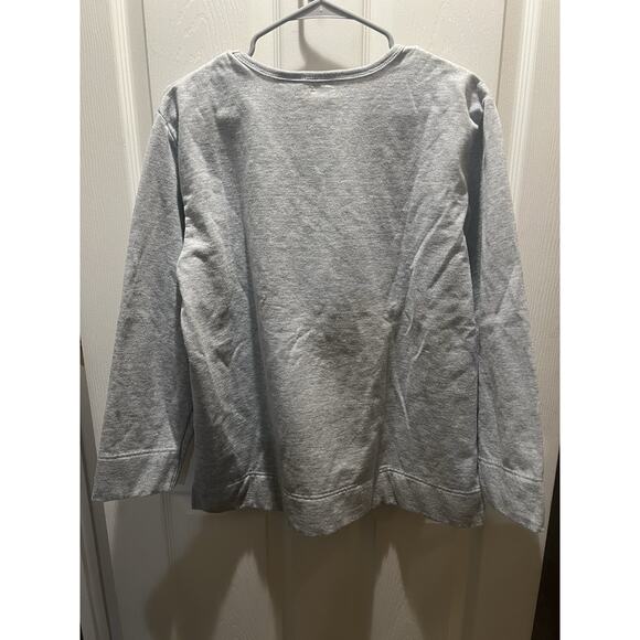 Vintage Bobbie Brooks Christmas Tree Kitty Holiday Sweatshirt Medium - Picture 3 of 6